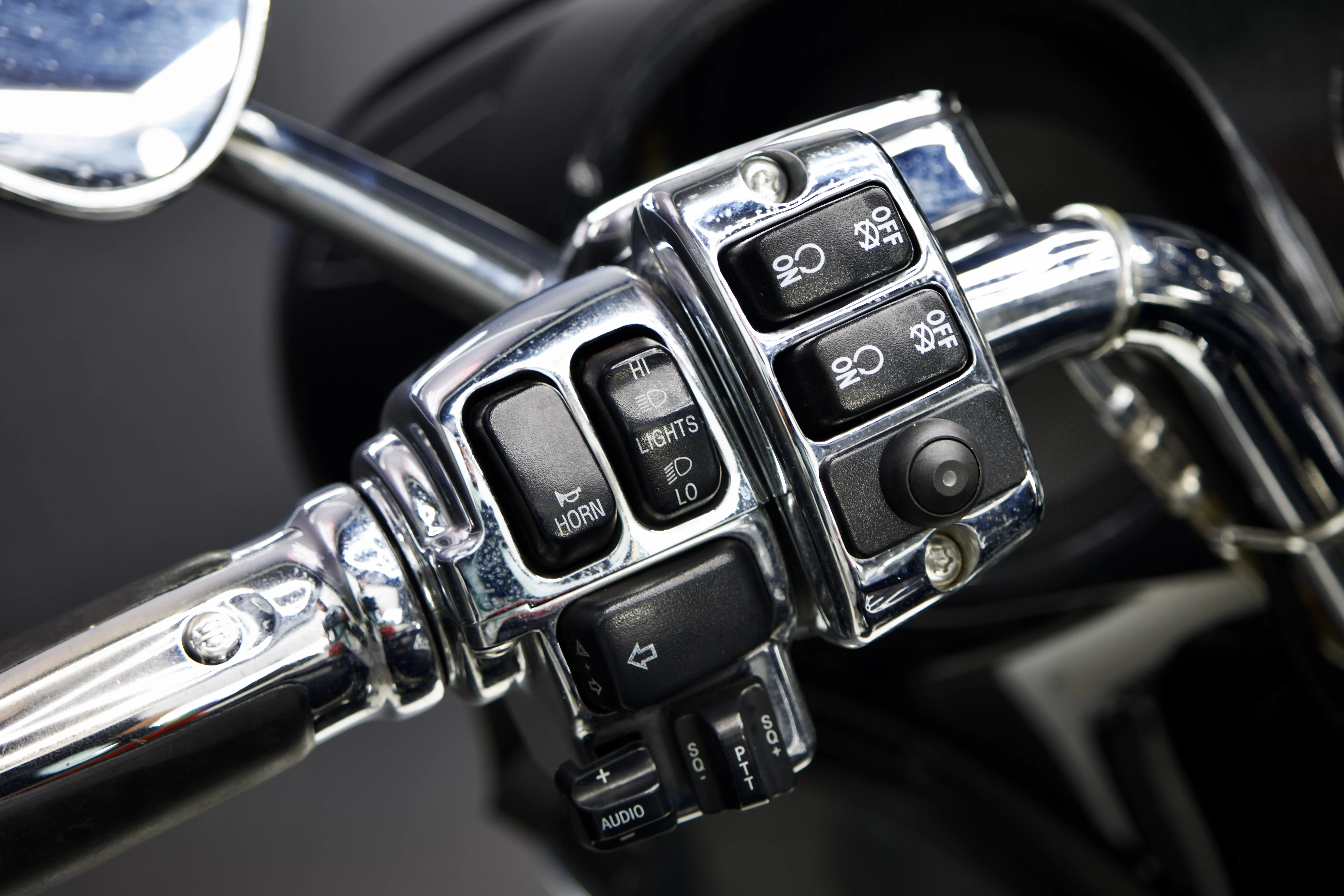 Détail des sacoches latérales