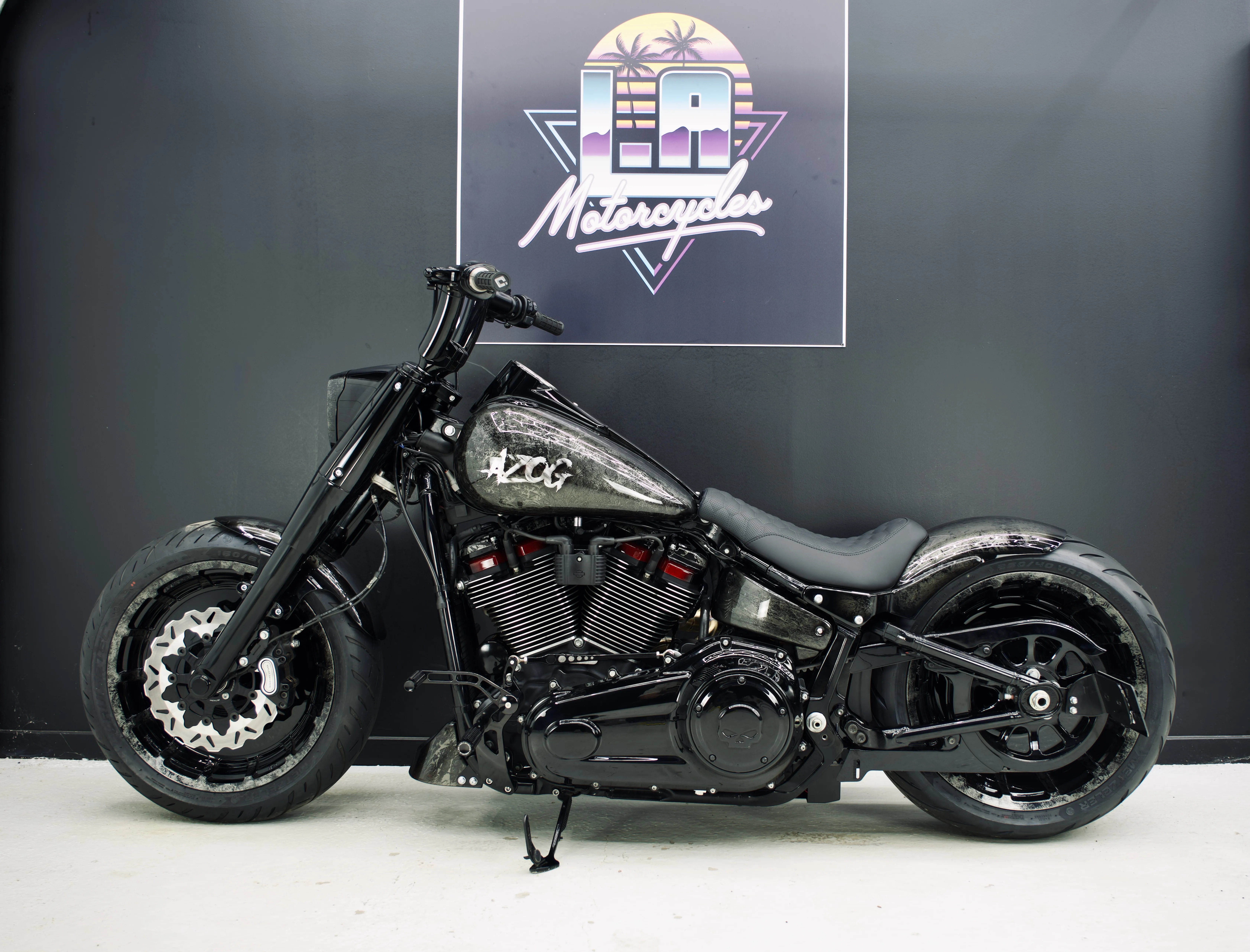 Vue de face avec phare BAJA LP6