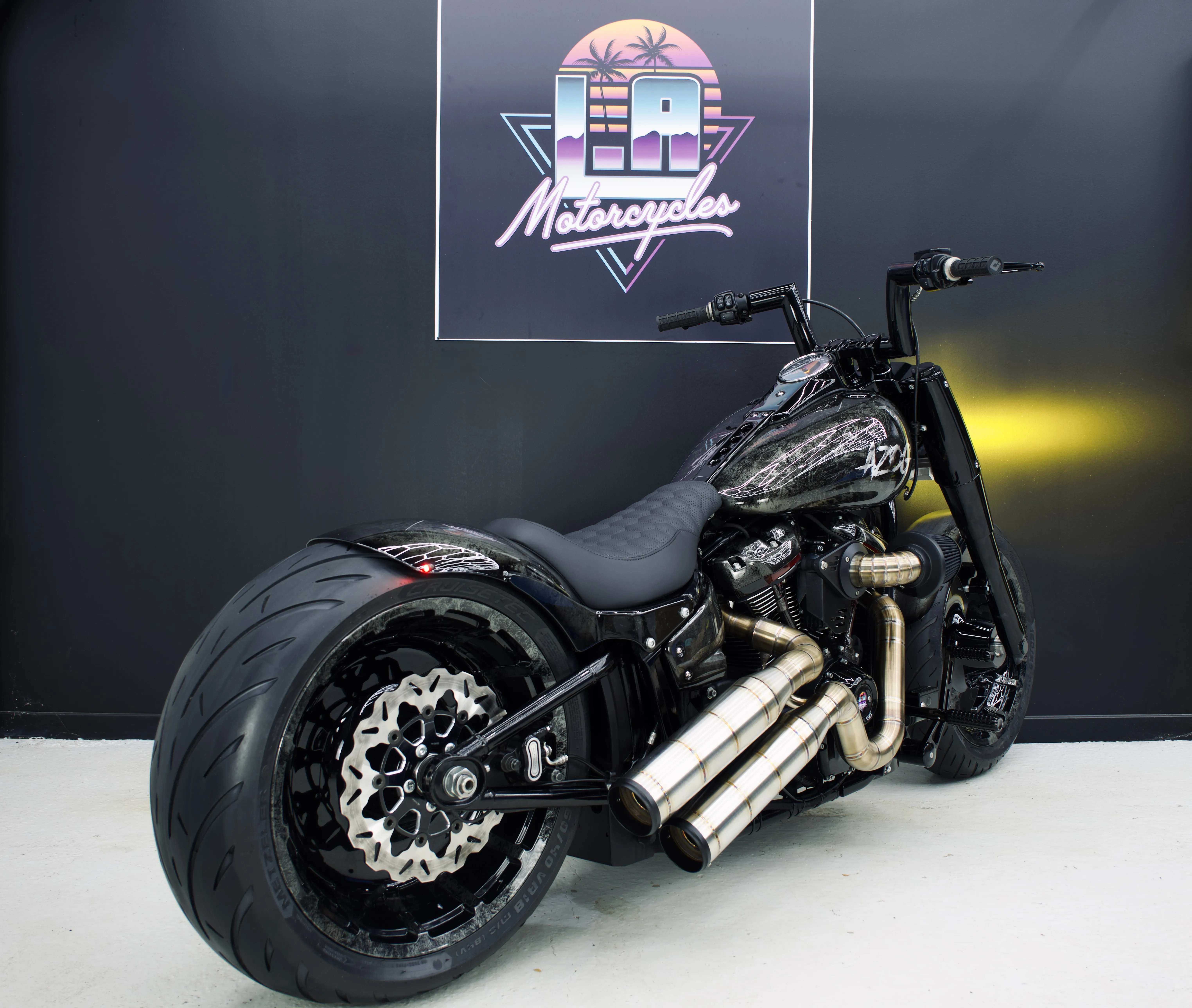 Vue du moteur et des carters