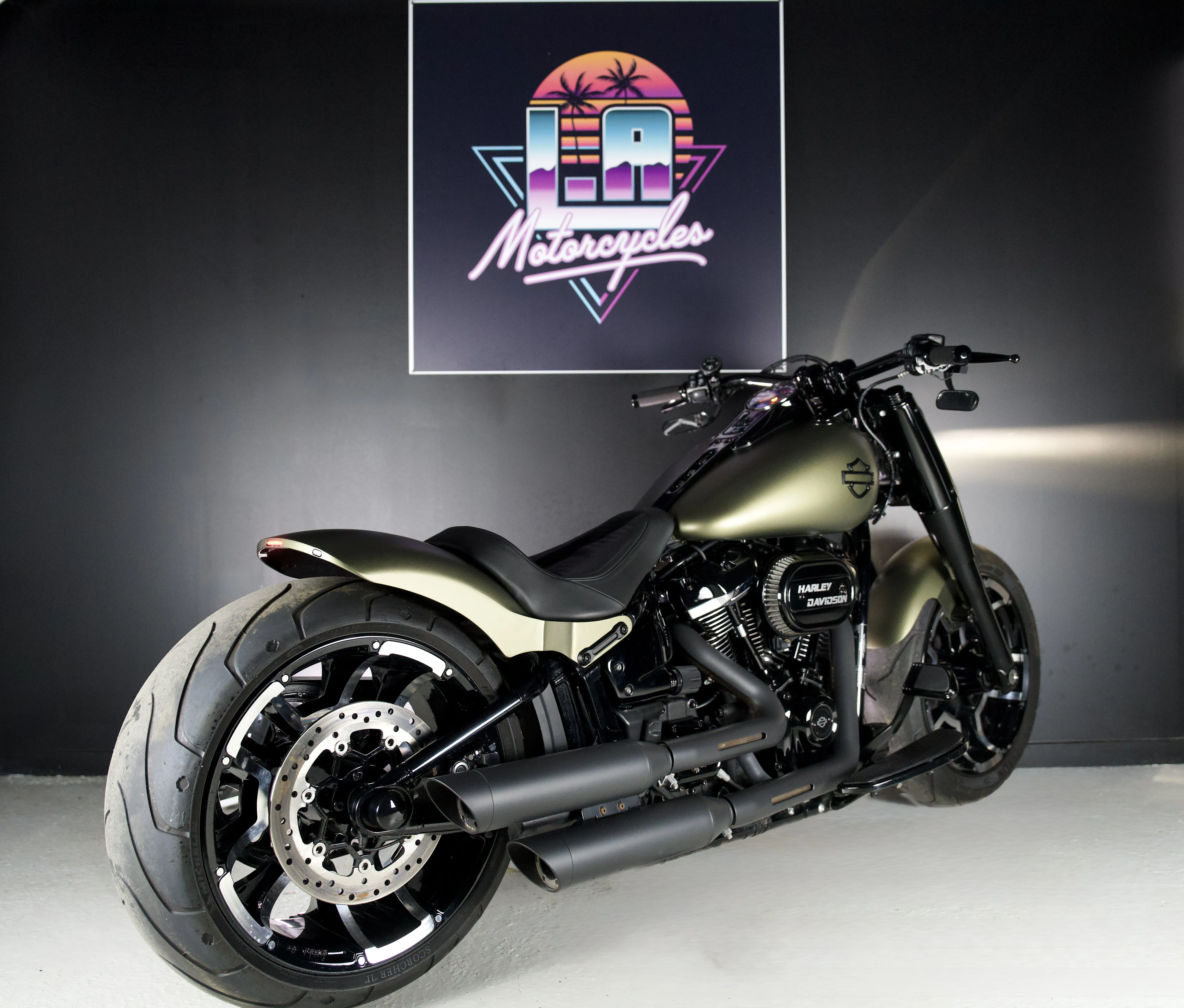 Fat Boy vue latérale