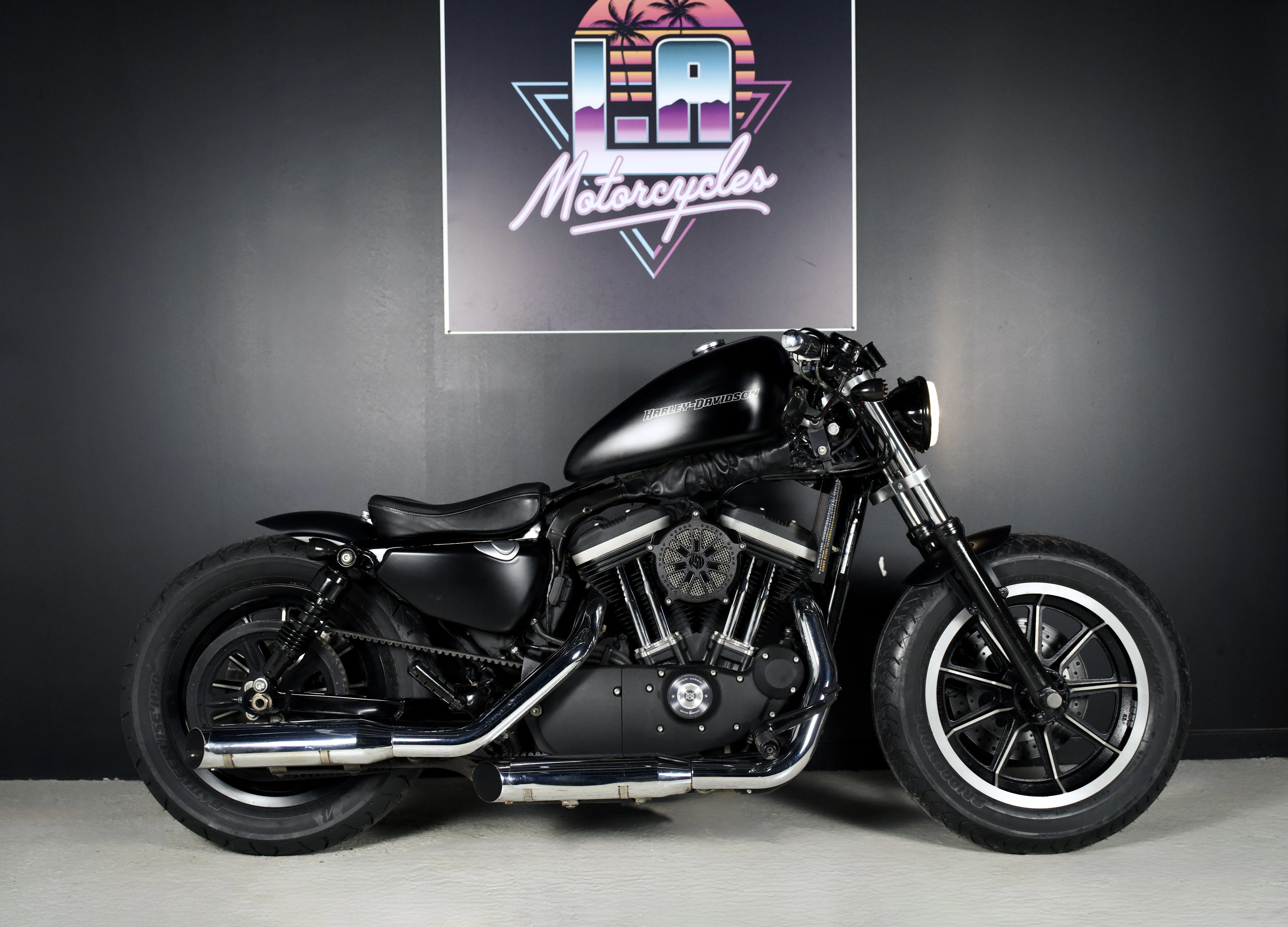 Détail du moteur Evolution 883cc