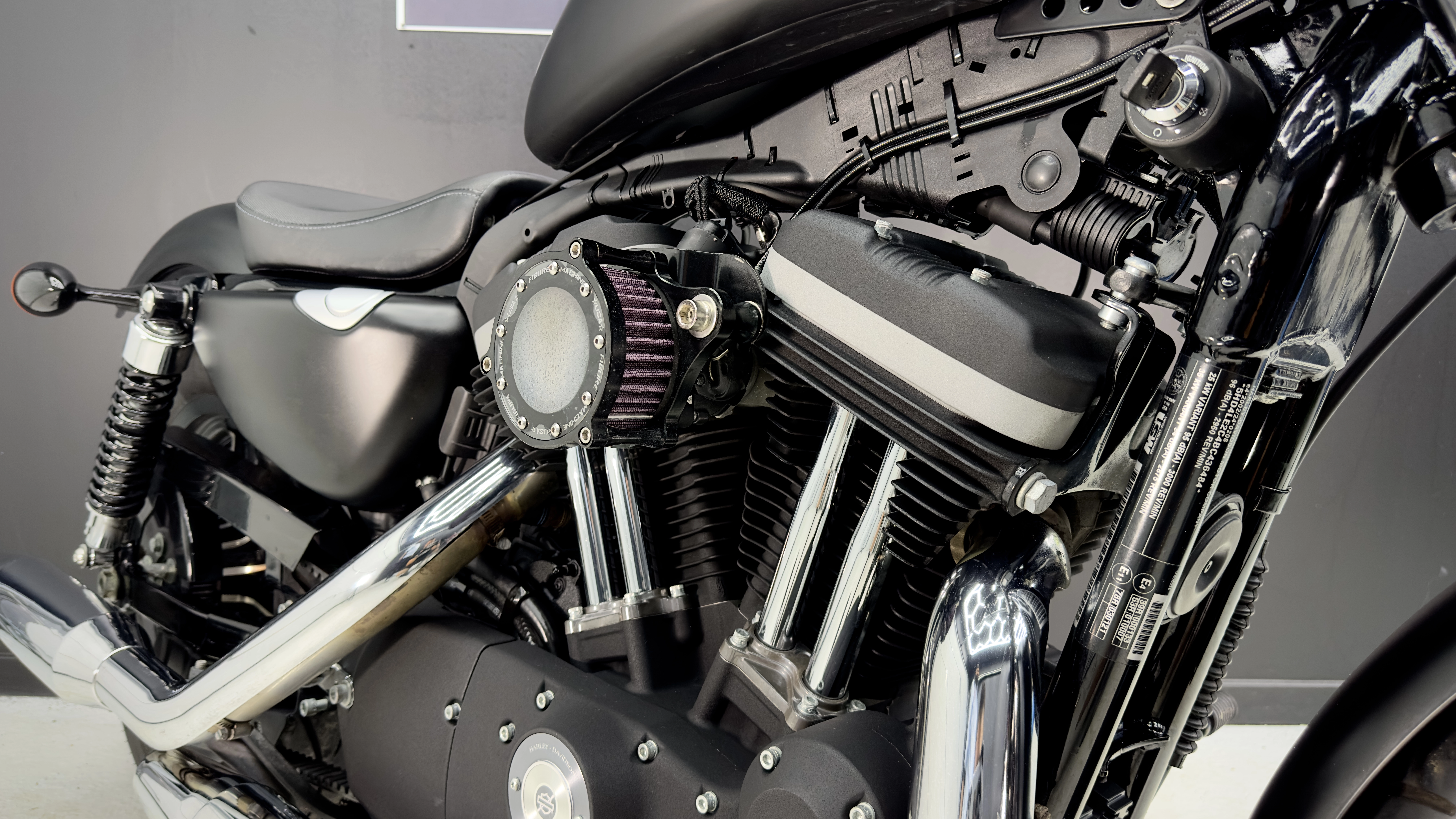 Détail du moteur Evolution 883