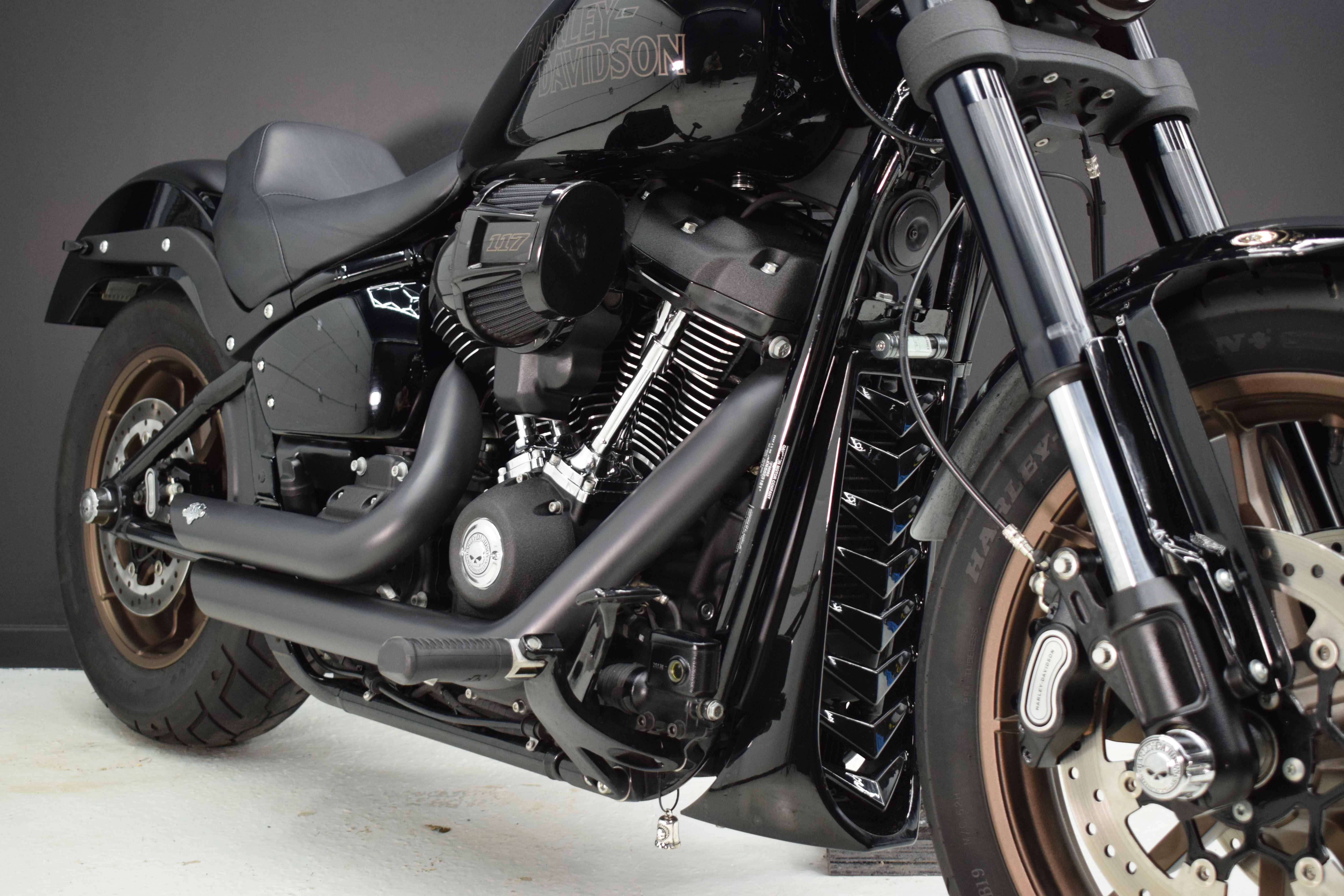 Détail du moteur Milwaukee-Eight