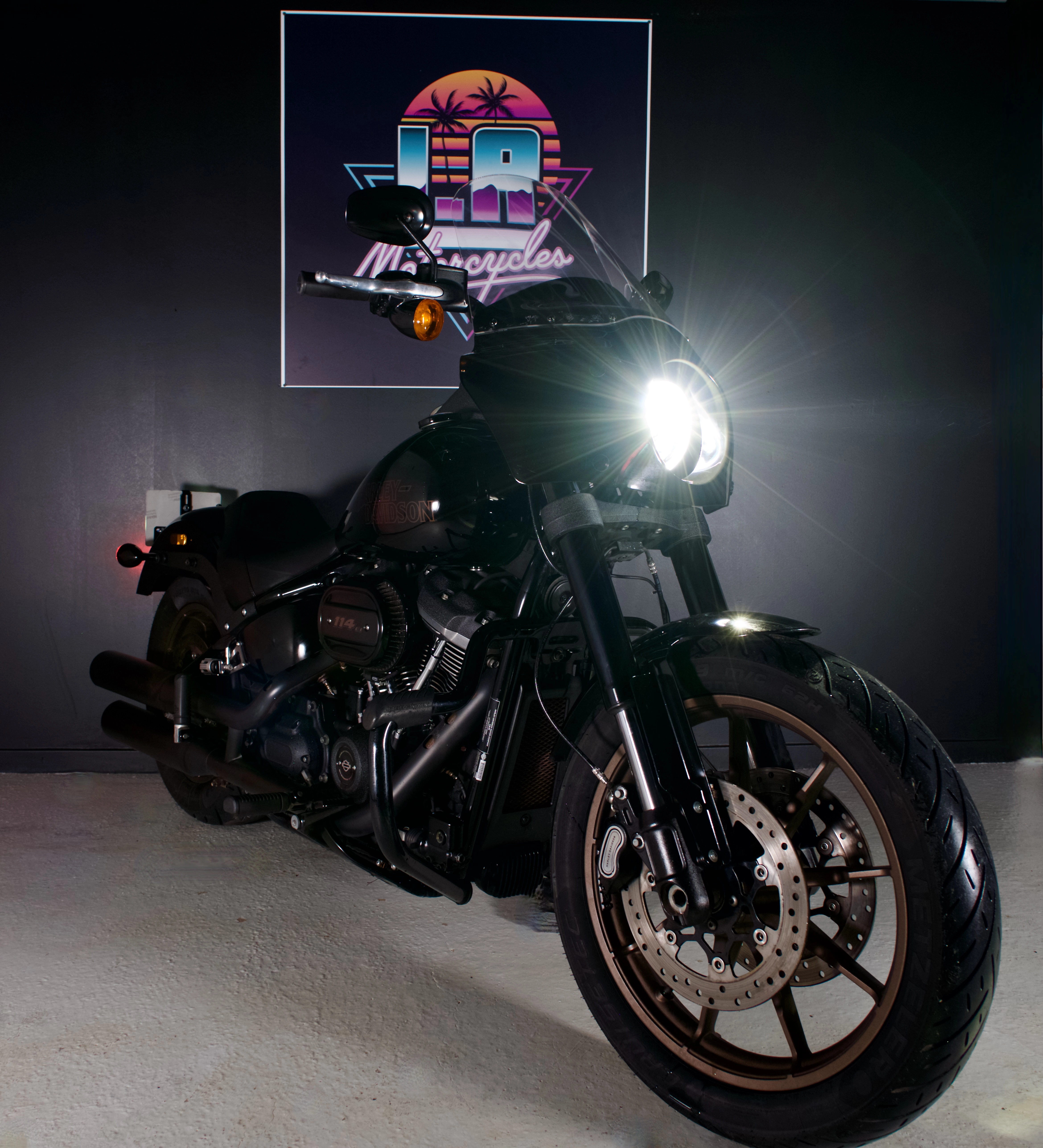 Low Rider S noir vue principale