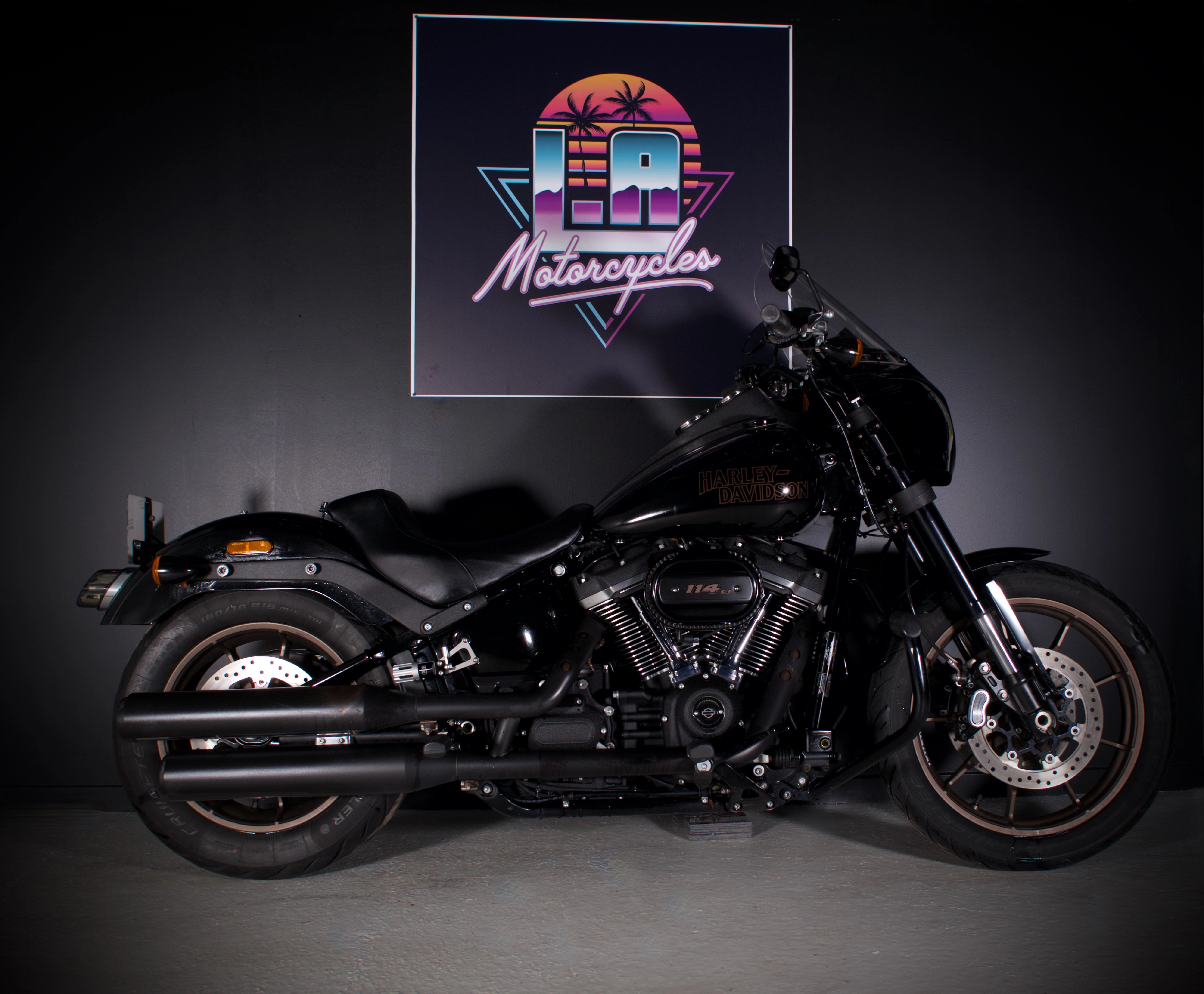 Vue du moteur Milwaukee-Eight 114ci