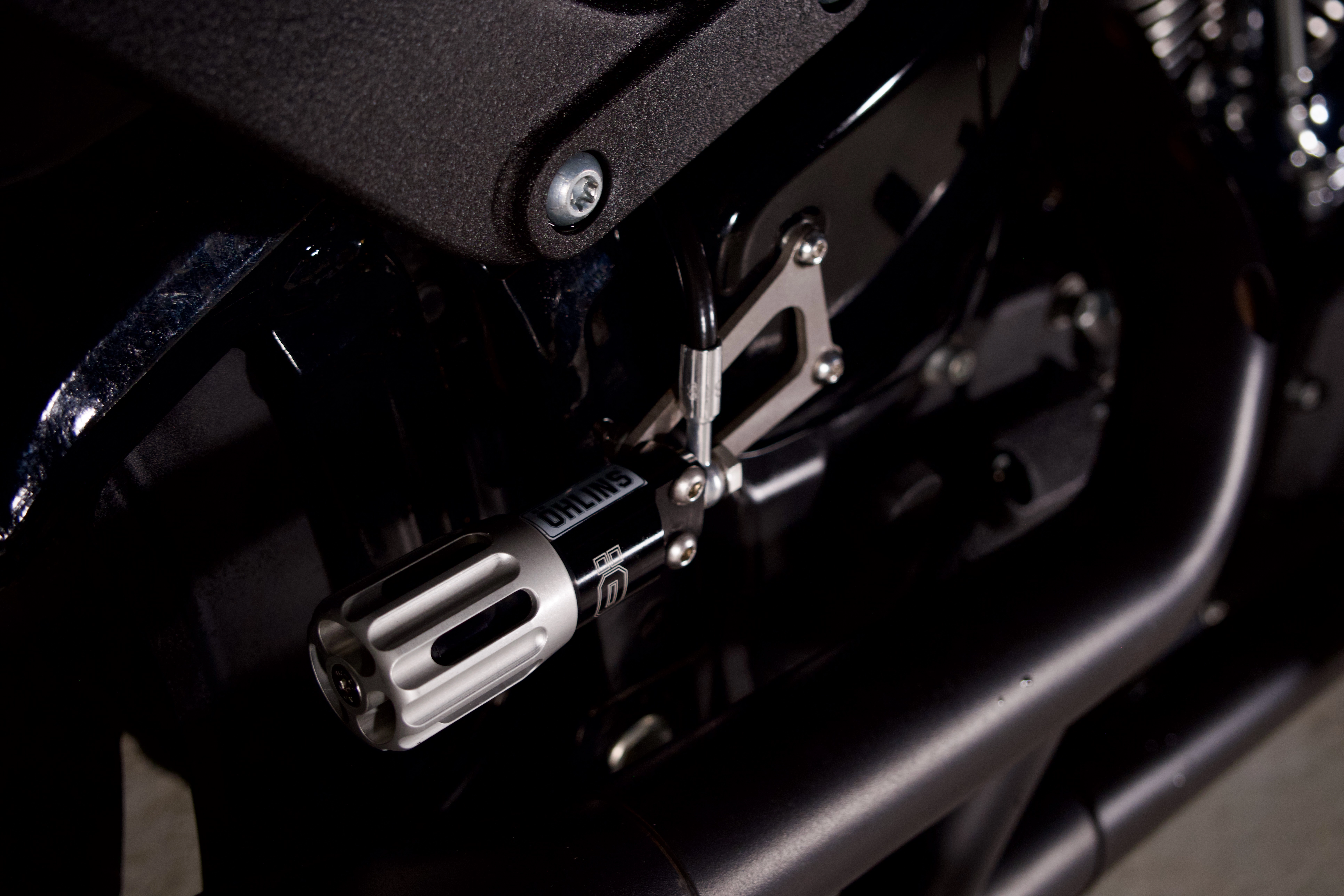 Vue de l'échappement S&S