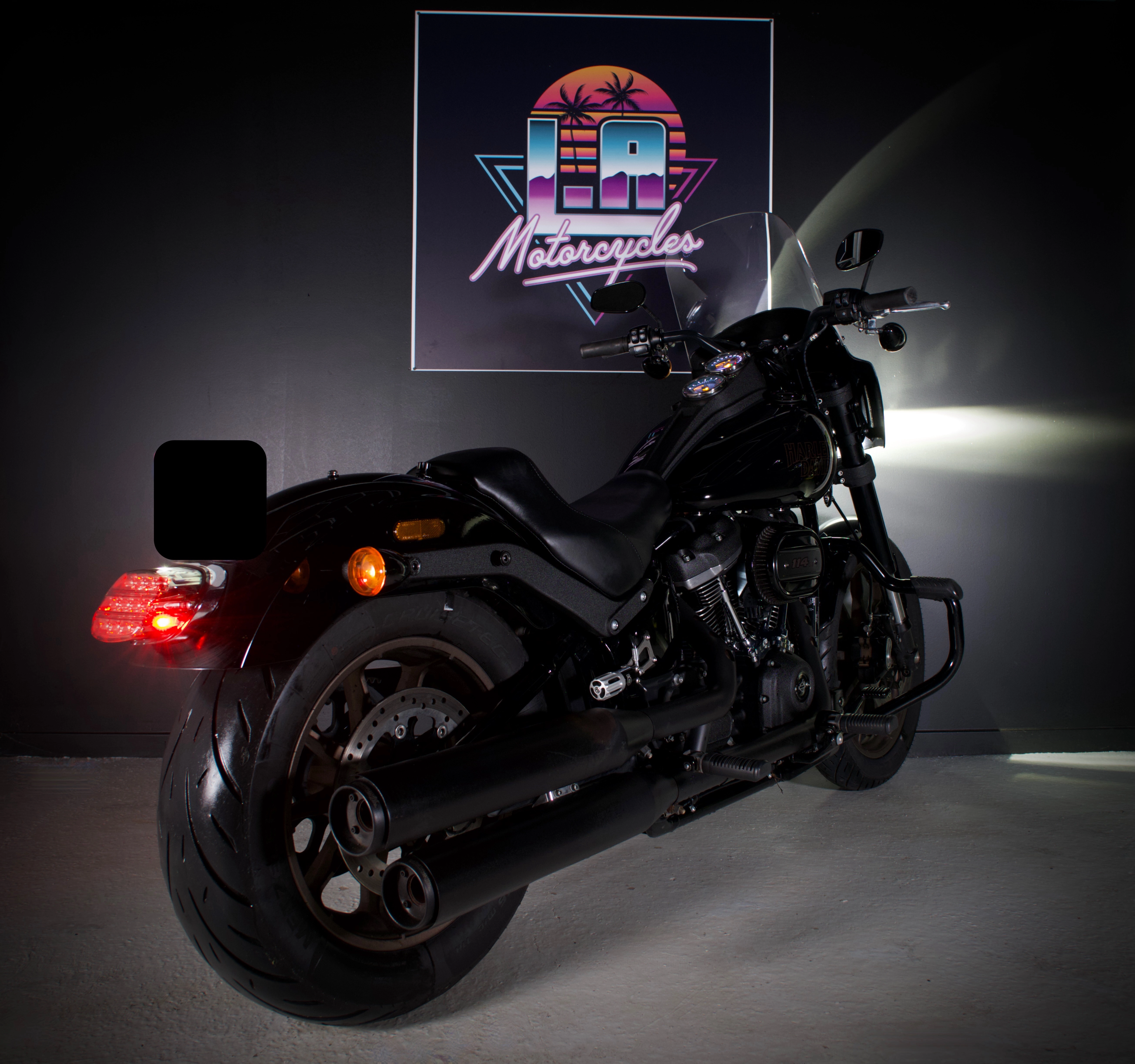 Détail de la tête de fourche Memphis Shades