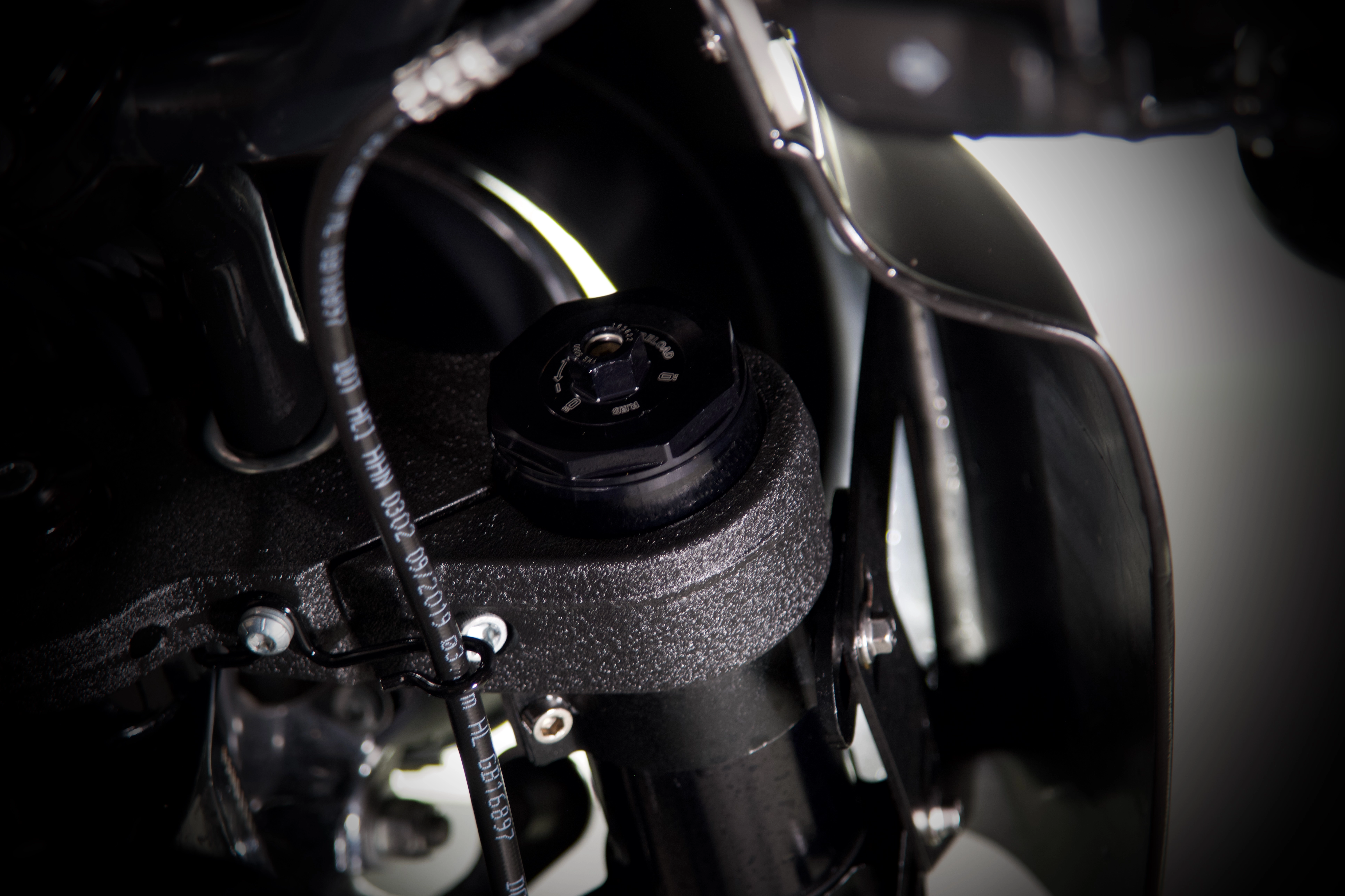 Vue arrière avec crash bar