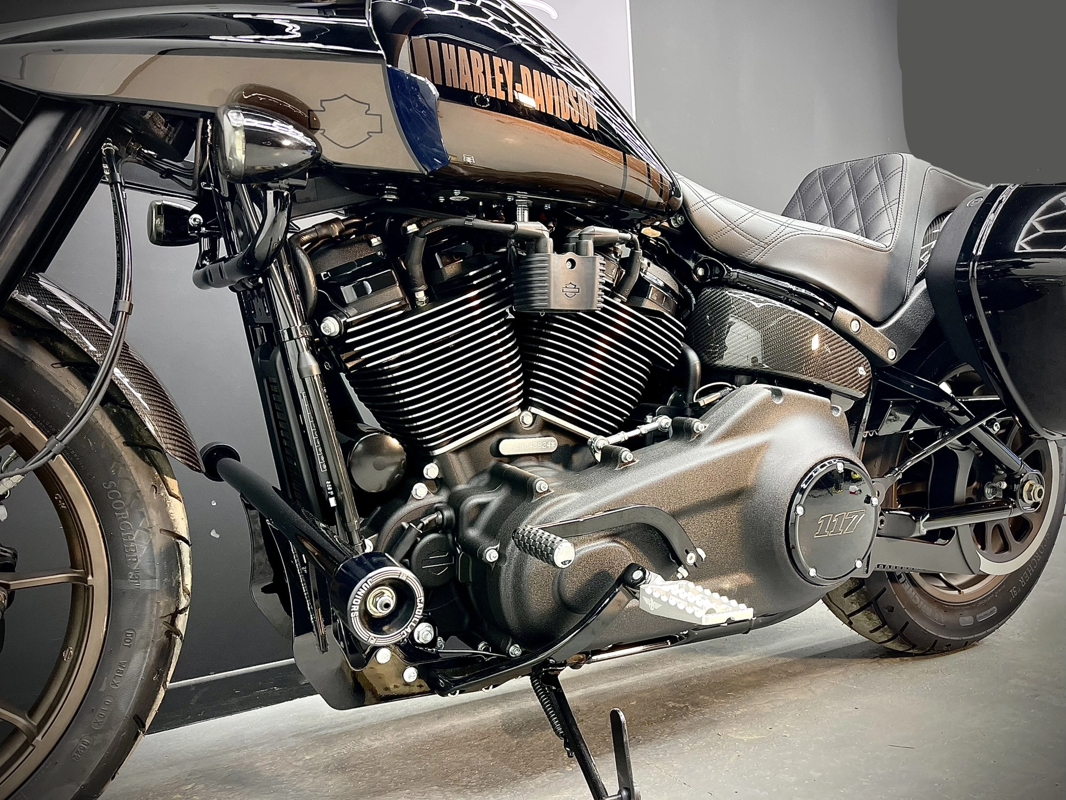 Détail du moteur 120ci