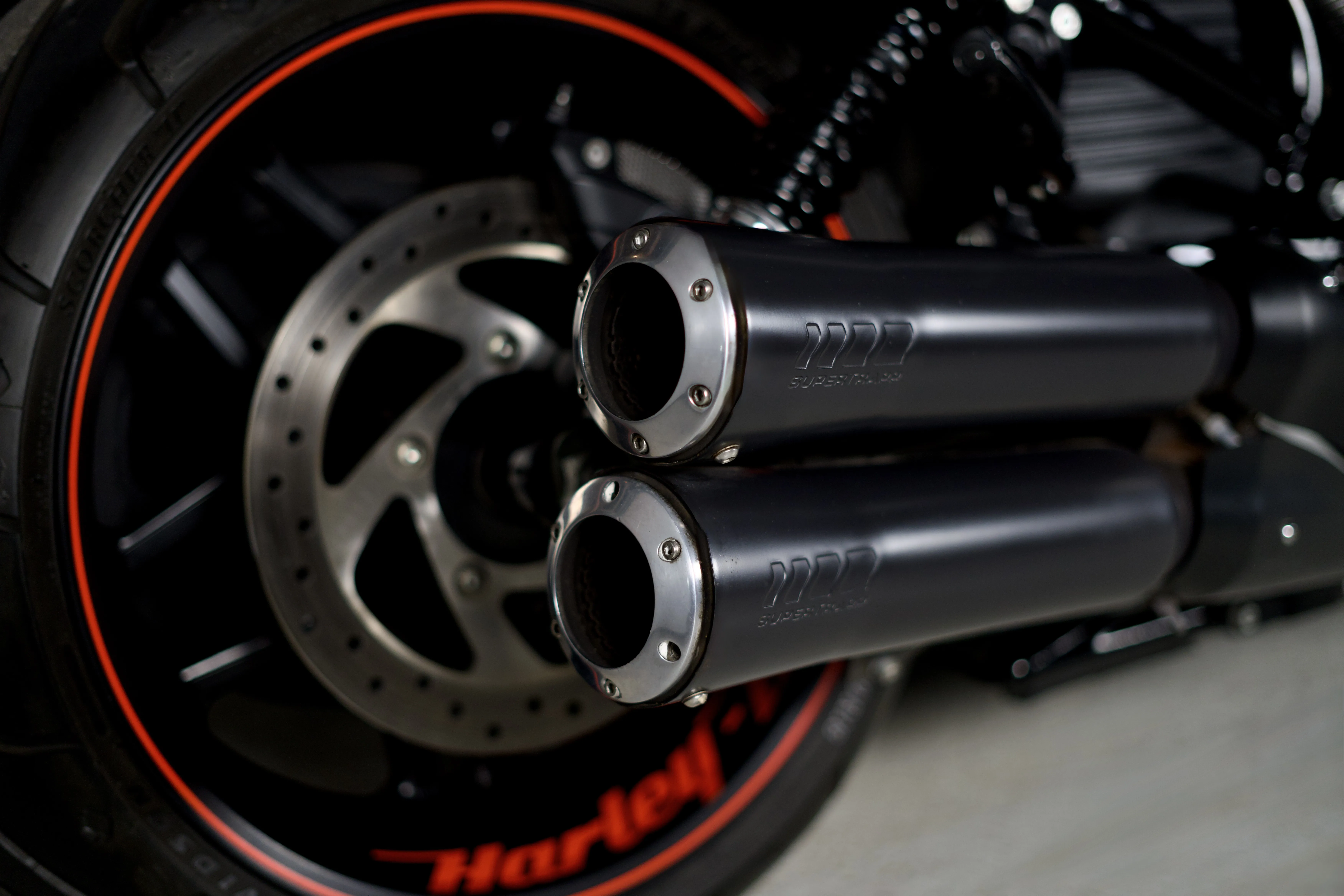 Vue complète Night Rod Special