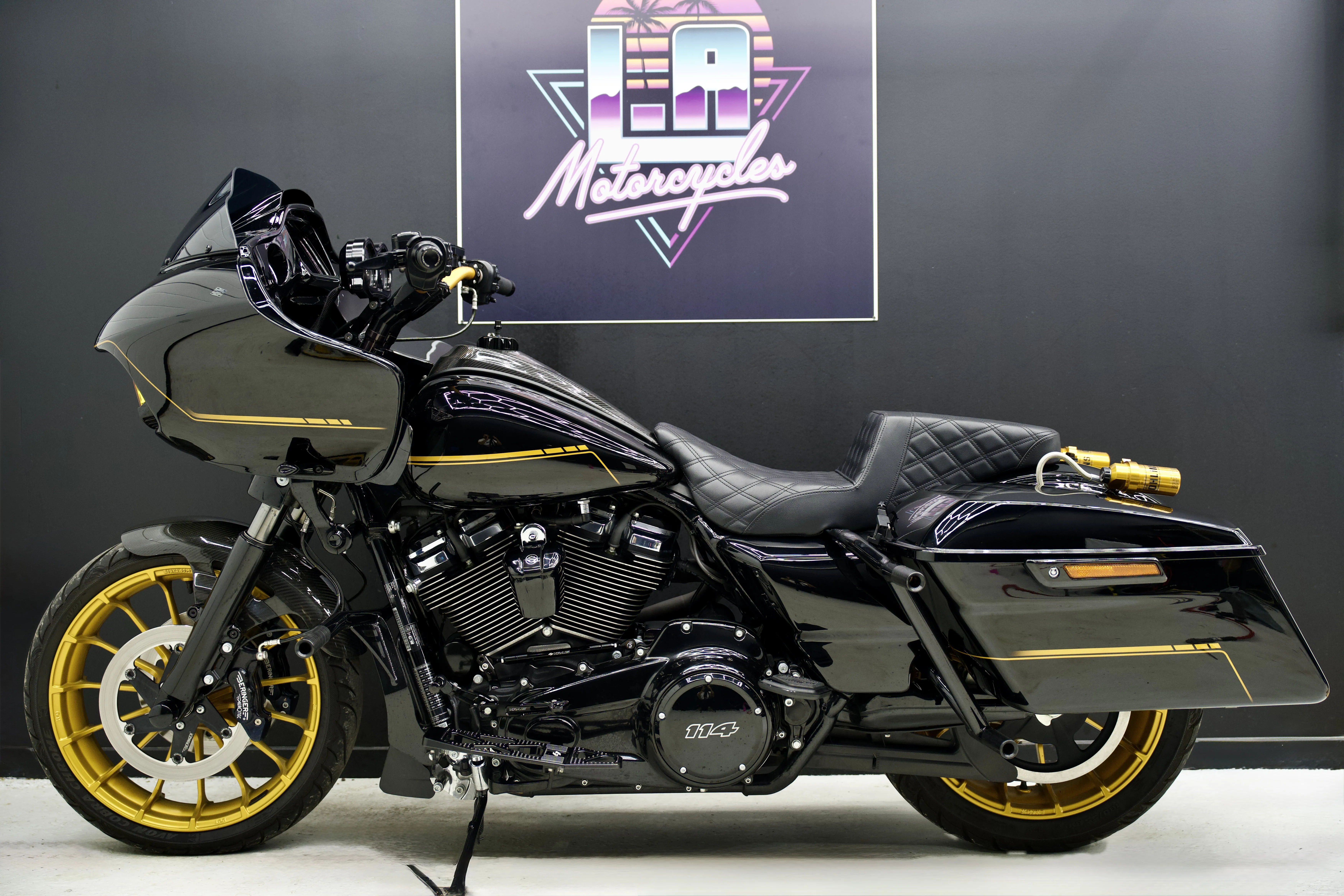 Road Glide Blackout - vue DSC00575