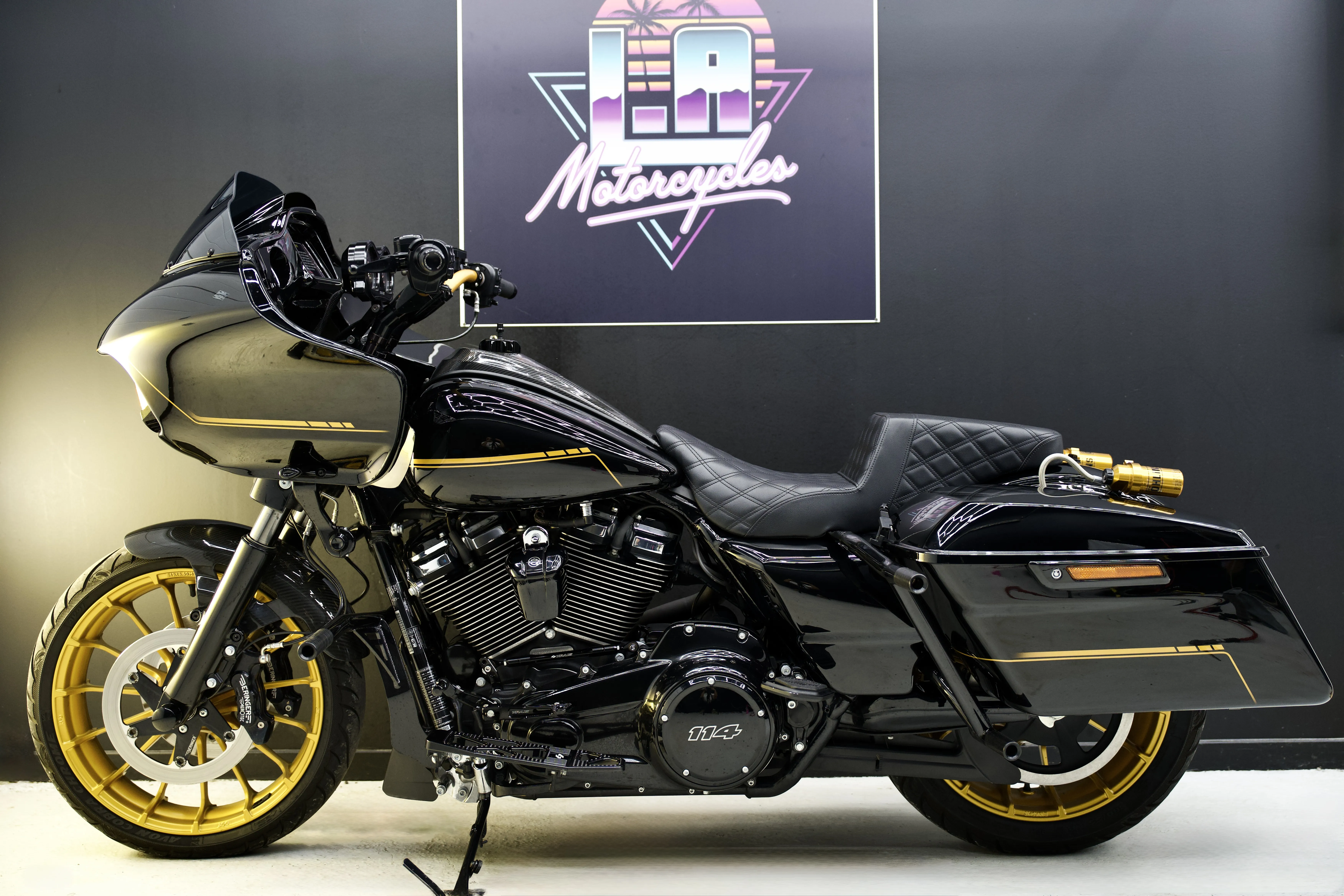 Road Glide Blackout - vue DSC00576