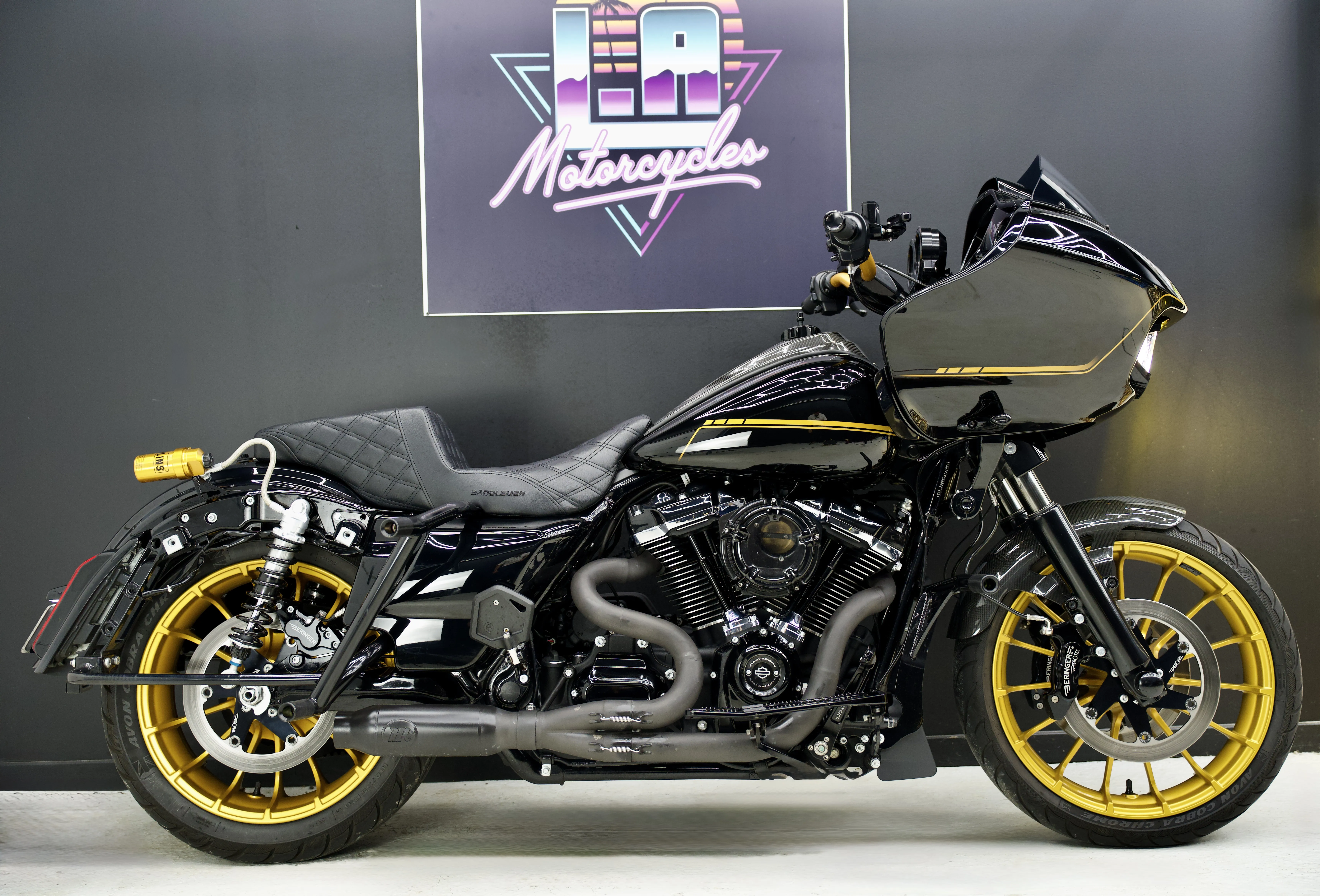 Road Glide Blackout - vue DSC00613