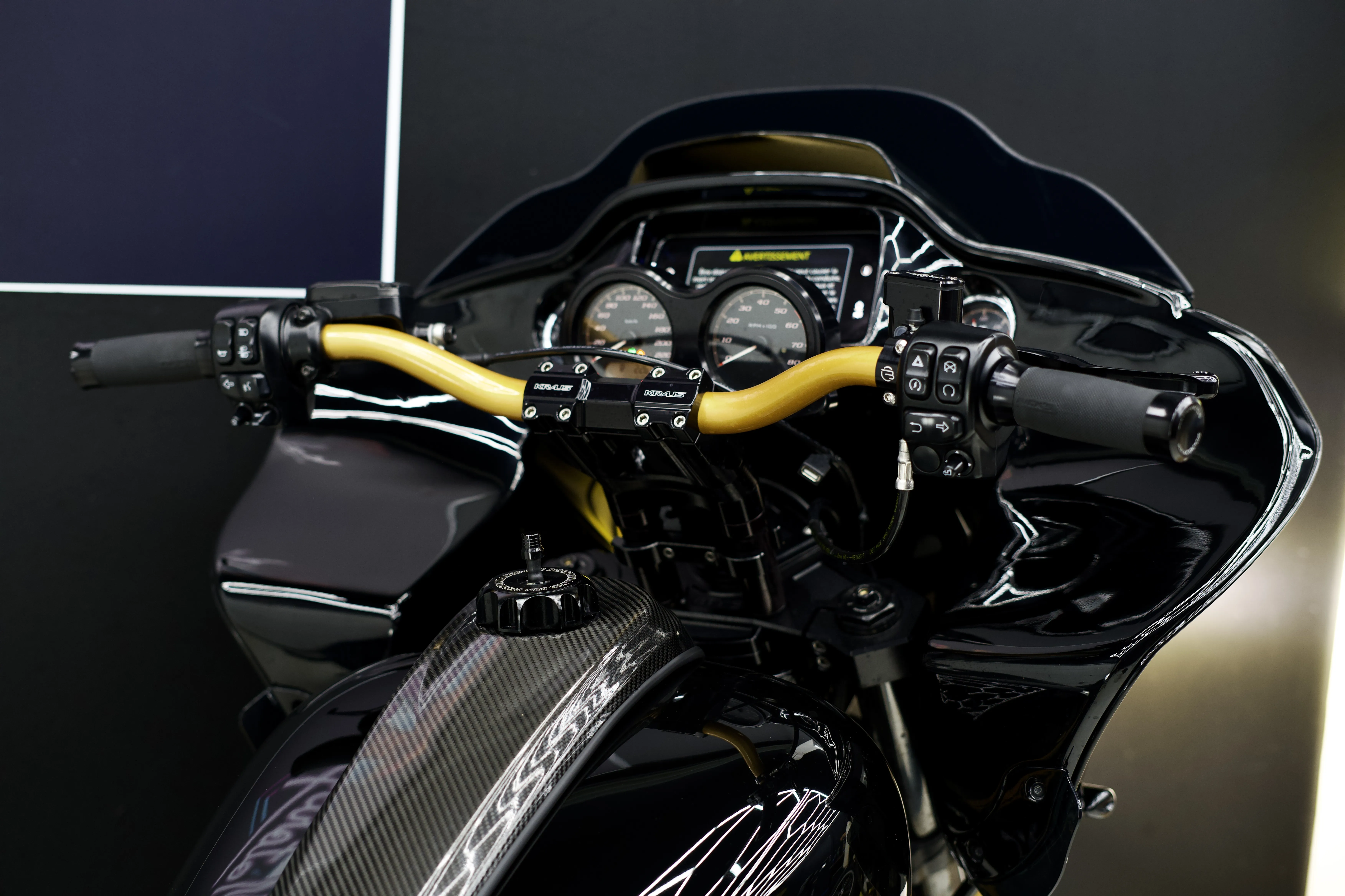 Road Glide Blackout - vue DSC00622