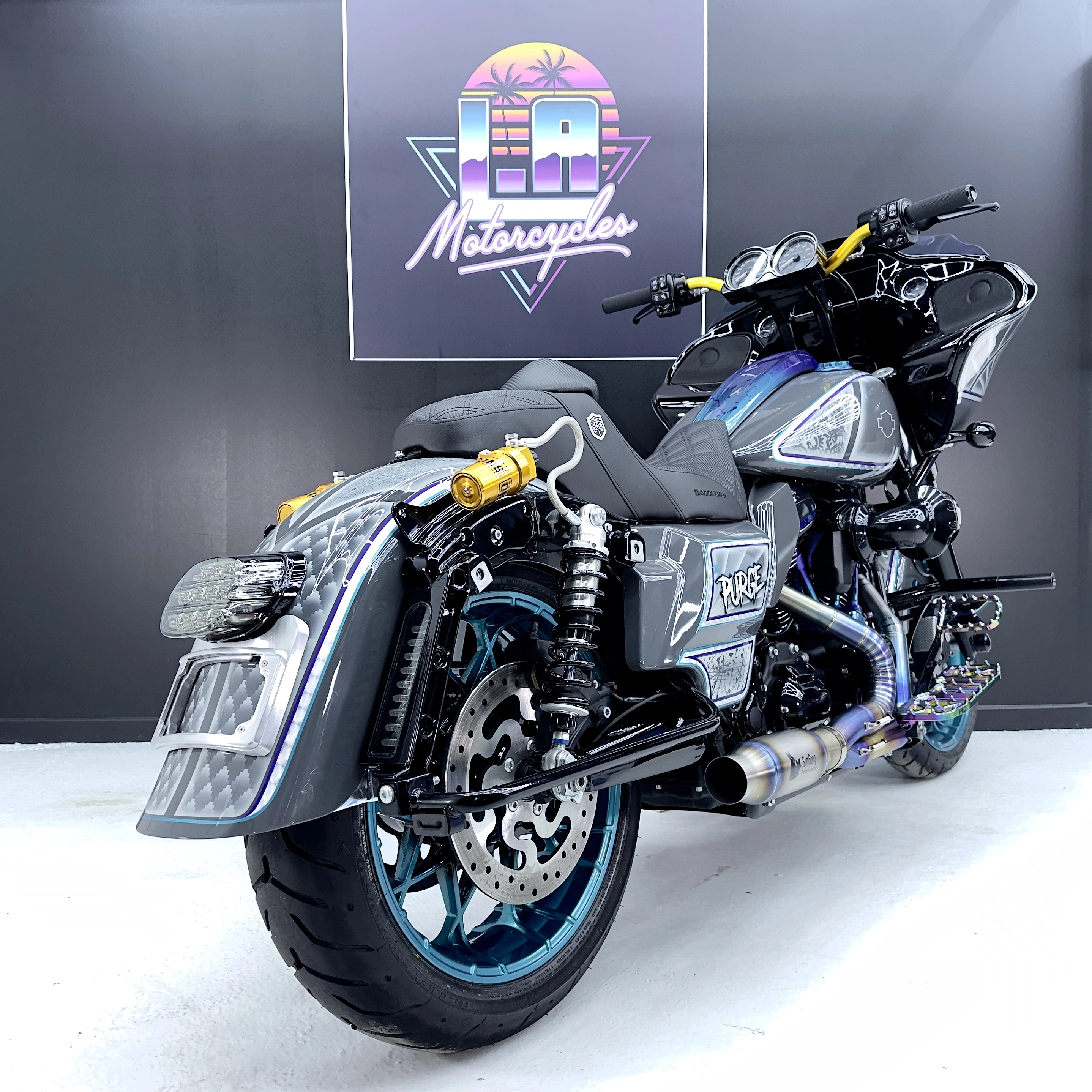 Road Glide The Purge détail moteur Milwaukee-Eight