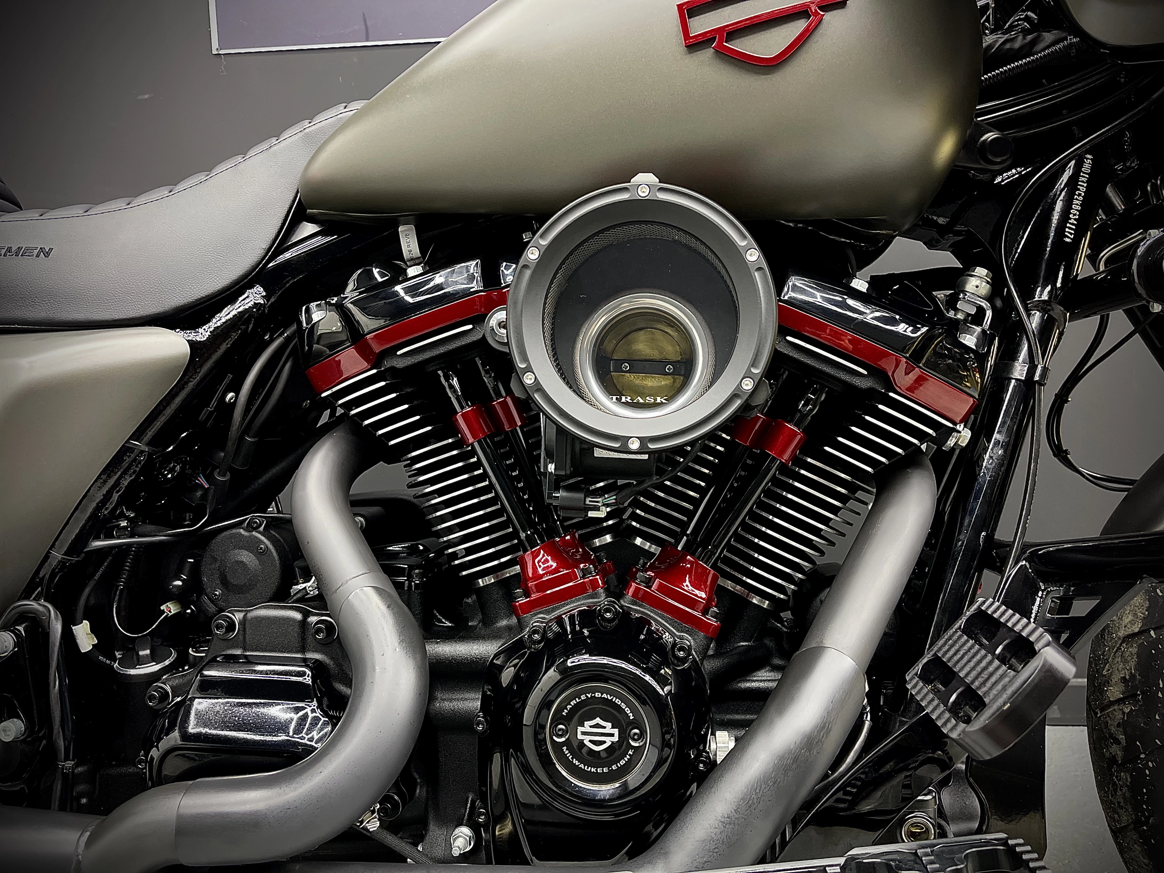 Vue des suspensions performance