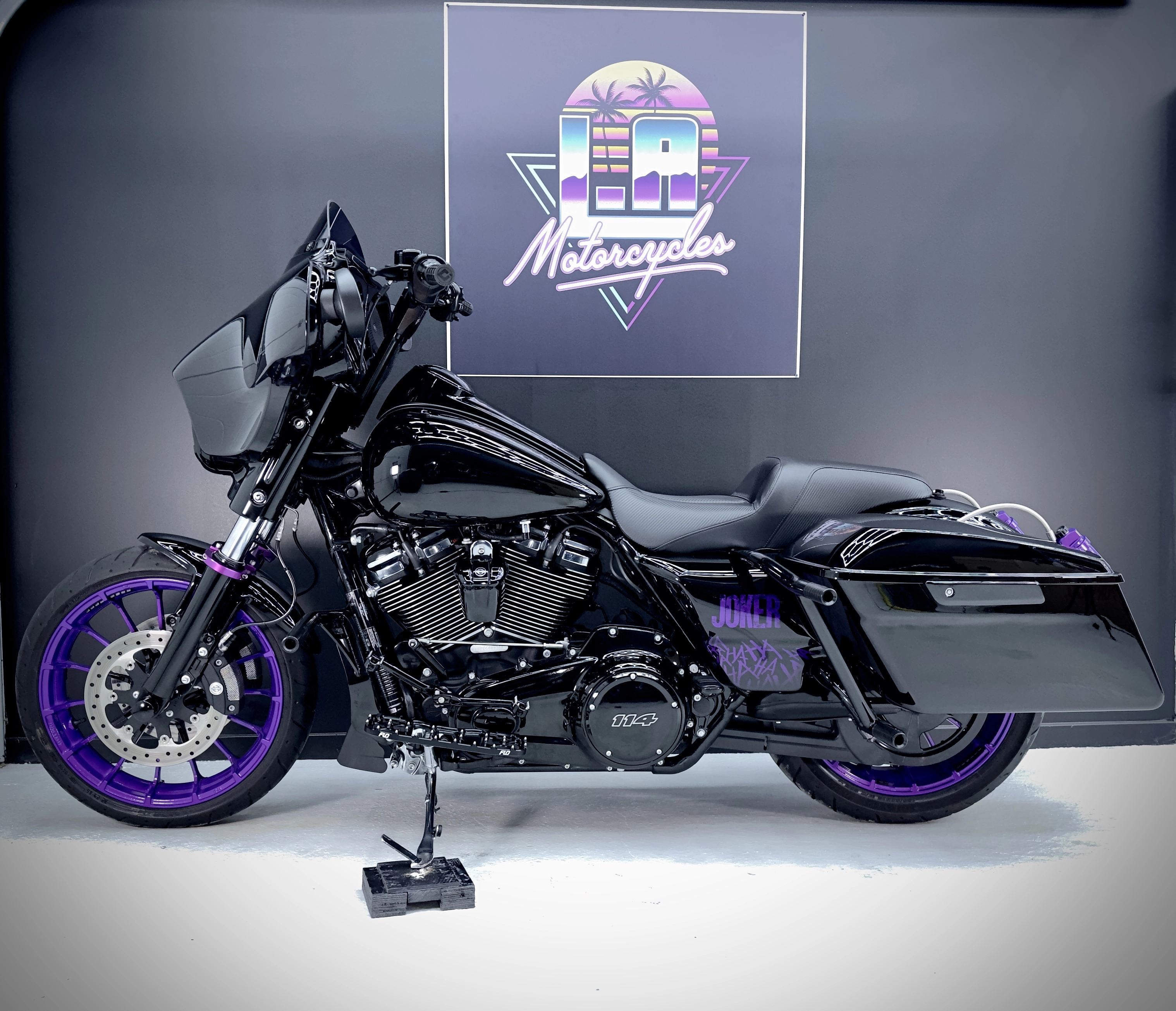 Street Glide The Joker vue statique