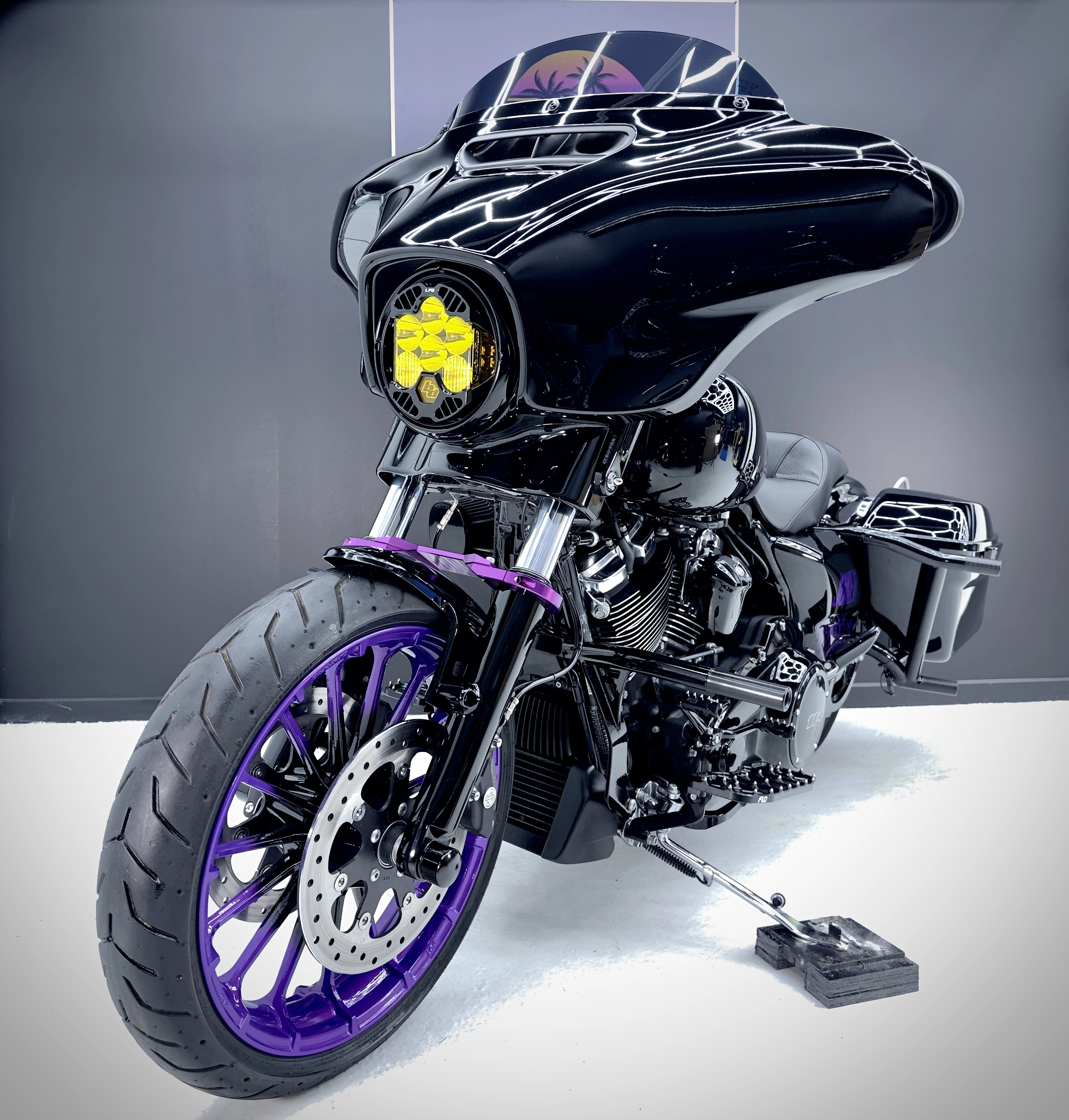 Street Glide The Joker détail carrosserie