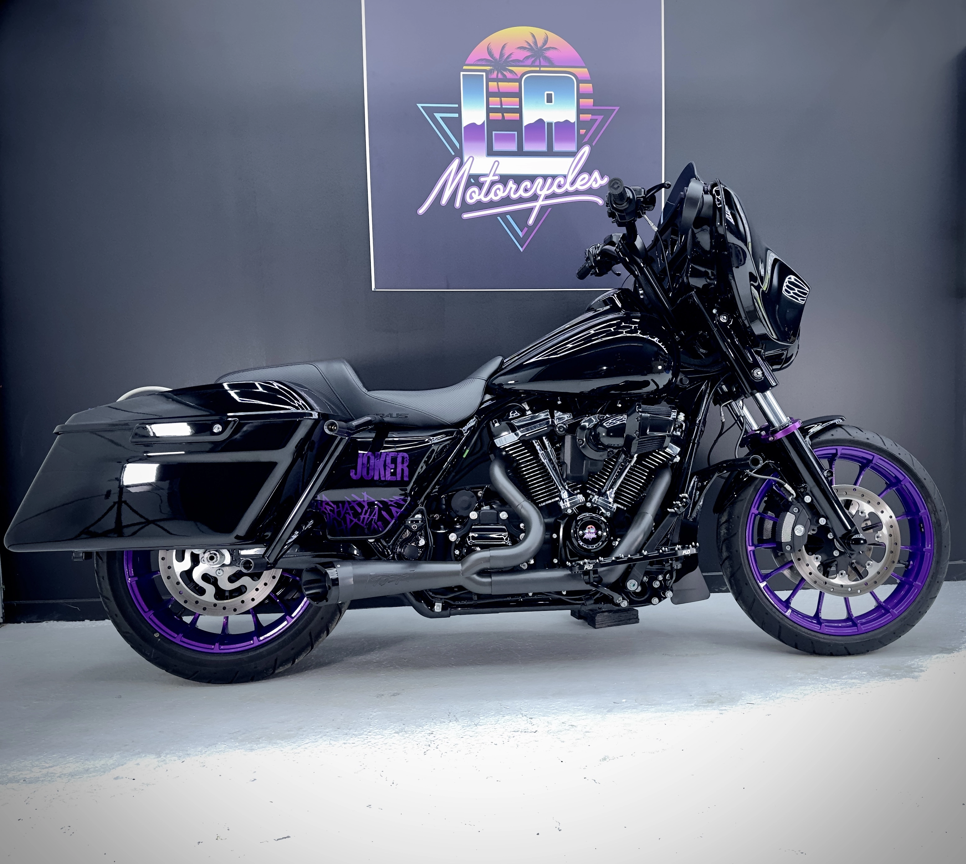 Street Glide The Joker vue arrière