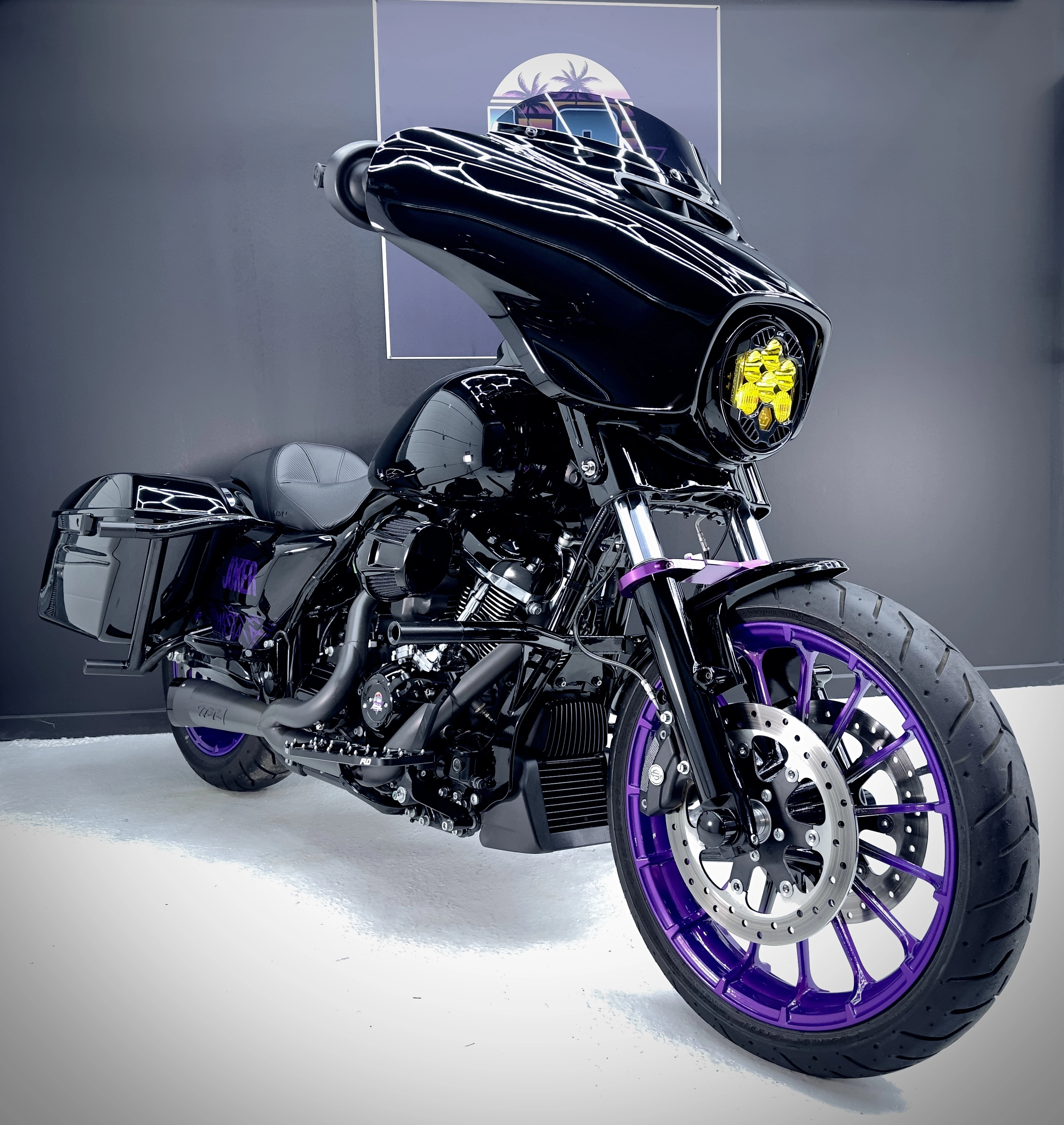 Street Glide The Joker vue principale