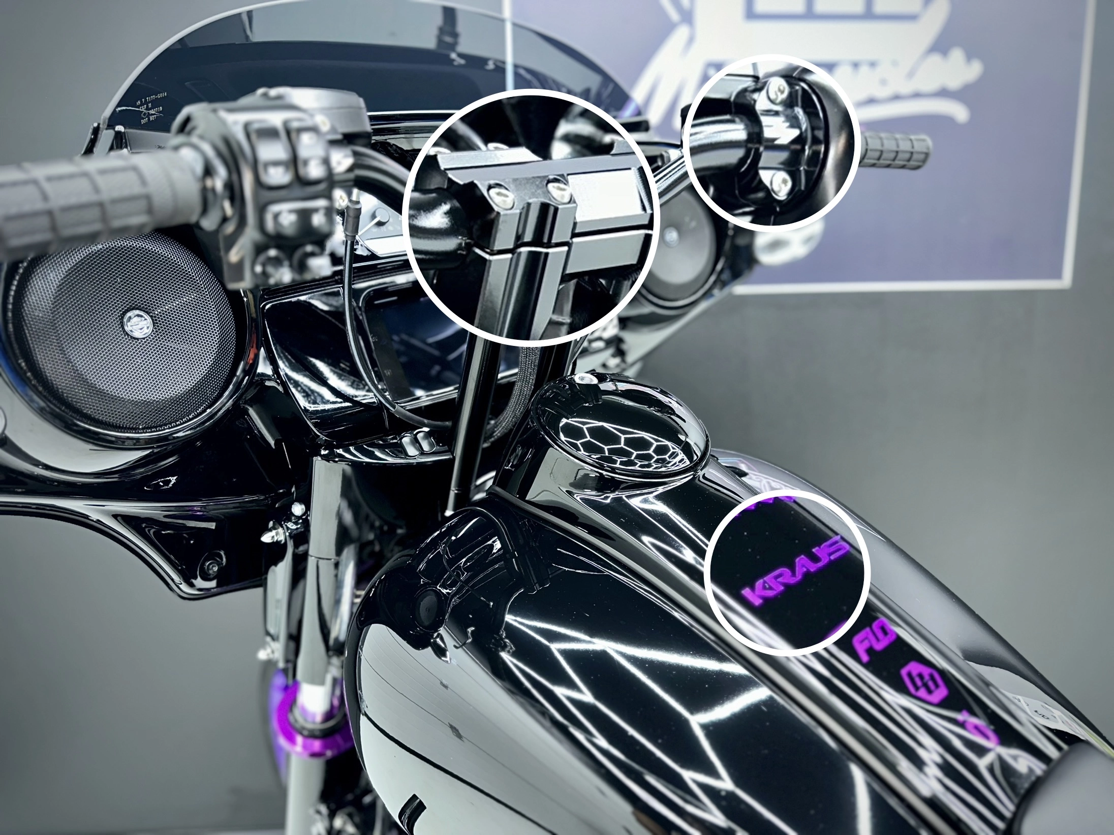 Détail de la peinture The Joker